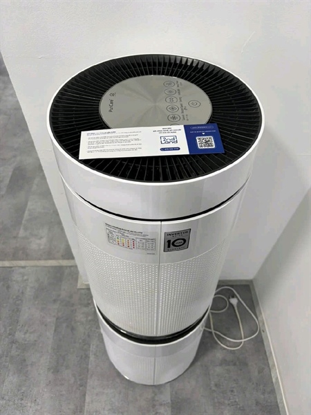 Máy lọc không khí LG Puricare 360 Alpha 2 Tầng - Màu trắng - Ngoại hình 97% - không lõi lọc - Kèm nguồn 1