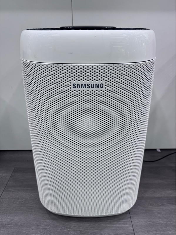 Máy lọc không khí Samsung AX34R3020WW - Màu trắng - Ngoại hình 97% - ố vàng nhẹ, dính keo, trầy, đã thay lọc -Body