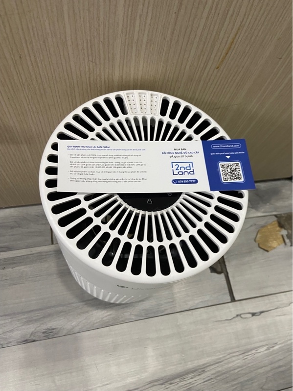 Máy lọc không khí Uvgreen KA150-S - Màu trắng - Ngoại hình: 97% - Kèm Box + sạc + lọc mới chưa sử dụng