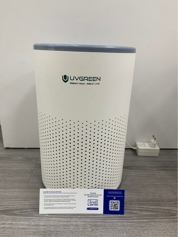 Máy lọc không khí UVGREEN KA350 - Màu trắng - Ngoại hình: 98% - Lọc bụi dơ nhẹ - Kèm nguồn