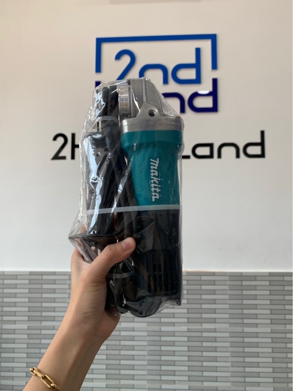 Máy mài góc Makita 9556HN - Màu xanh - Ngoại hình: 98% - Body