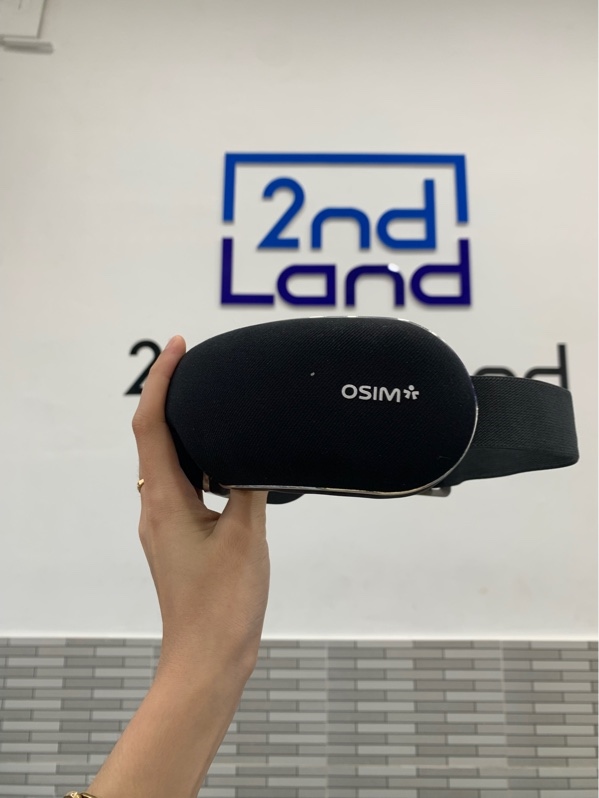 Máy massage mắt Osim Uvision Air - Màu đen - Ngoại hình: 98% - Fullbox