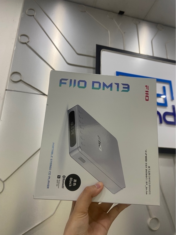 Máy nghe nhạc CD di động Fiio DM13 - Màu đen - Ngoại hình: 98% - FullBox