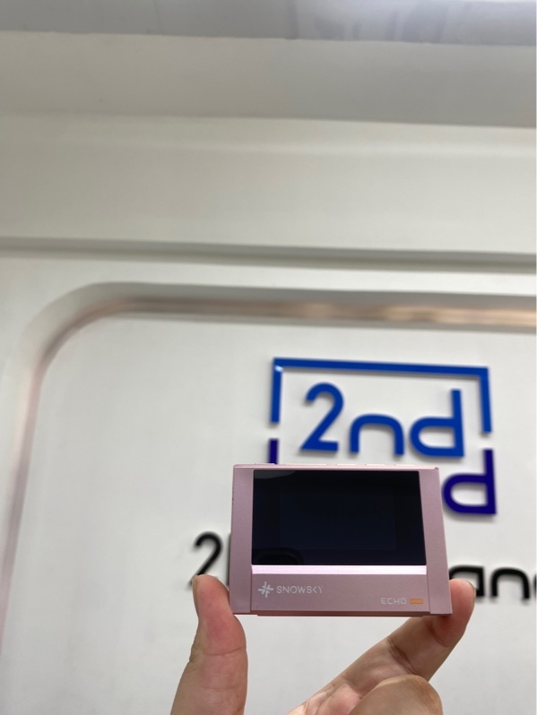 Máy nghe nhạc Fiio SnowSky Echo mini - Màu hồng - Ngoại hình 98% - Cấn viền - Kèm thẻ 64gb, ốp