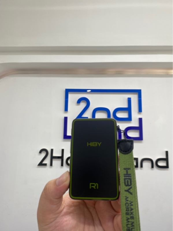 Máy nghe nhạc Hiby R1 - Màu xanh đen - Ngoại hình 97% - Màn trầy - Kèm thẻ SD 64Gb