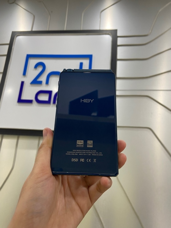 Máy nghe nhạc HiBy R6III - Ram 4/64gb - Snapdragon 665 DAC ES9038Q2Mx2 - Màu xanh than - Ngoại hình: 98% - Body