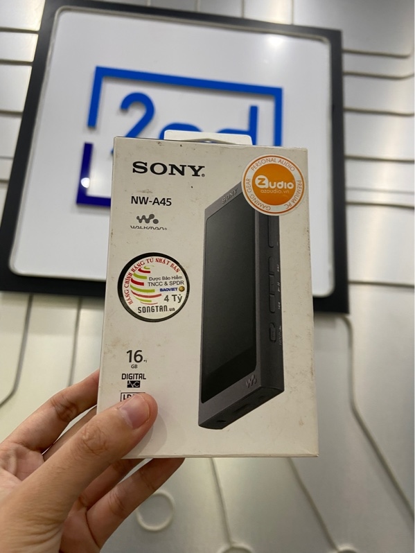 Máy nghe nhạc Sony Walkman NW-A45 - 16GB - Màu xám - Ngoại hình: 97% - Kèm Box + sạc