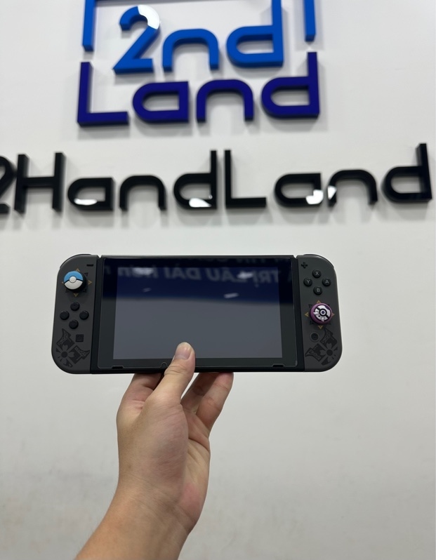 Máy Nintendo Switch V2 - Đã hack - Màu đen - Ngoại hình 98% - Fullbox + 1 thẻ 256GB