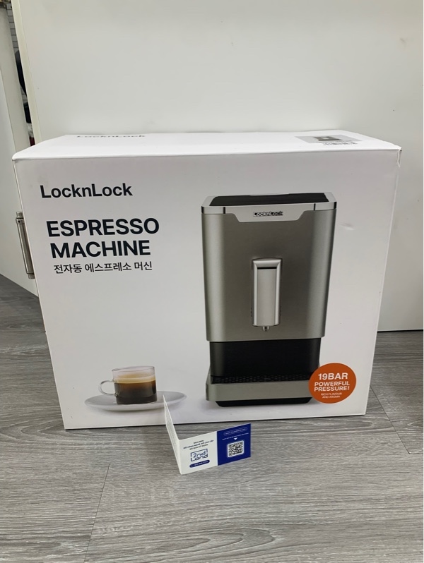 Máy pha cà phê LocknLock Espresso Machine EJC636 - Nguồn 220V - Màu bạc - Newseal