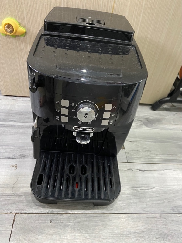 Máy Pha Cà Phê Tự Động De'Longhi ECAM 12.122.B - 220-240V - Màu đen - Ngoại hình: 97% - Kèm nguồn
