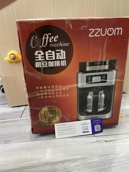 Máy pha cà phê ZZUOM BG315 - Màu đen - OpenBox