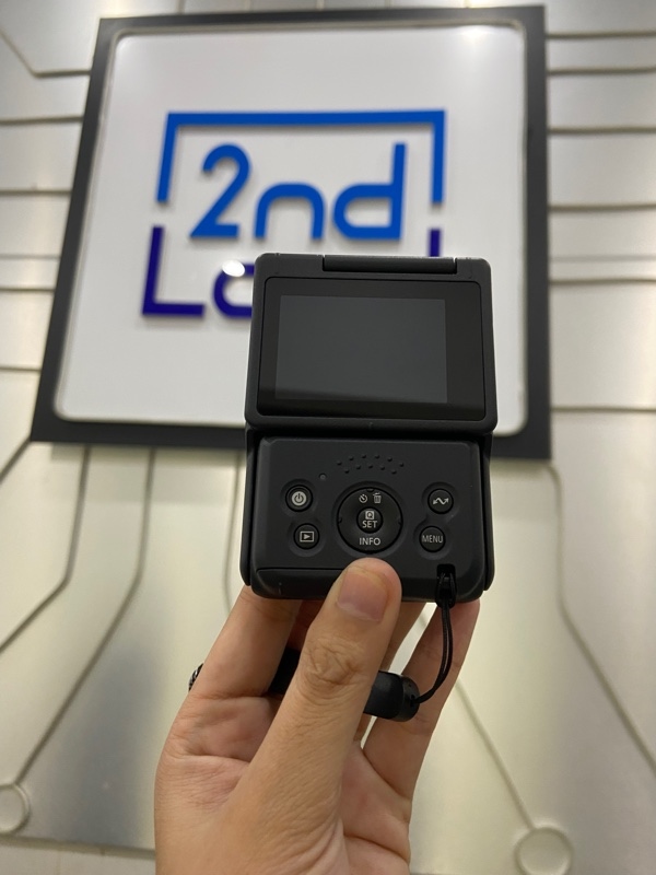 Máy quay Canon Powershot V10 - Màu đen - Ngoại hình: 98.5% - FullBox