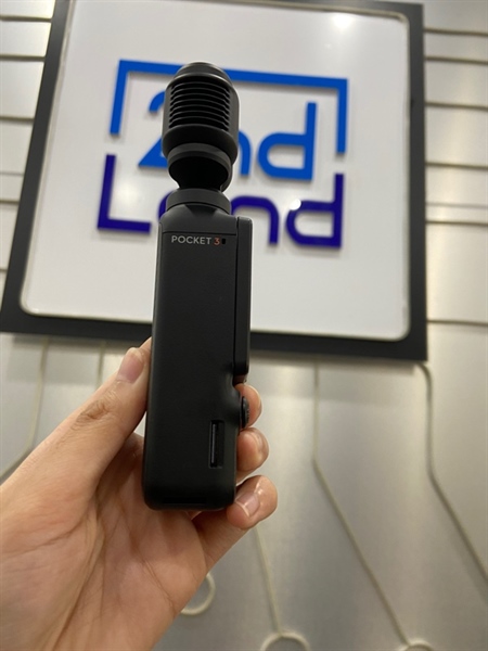 Máy quay DJI Osmo Pocket 3 - Bản đơn - Màu đen - Ngoại hình: 98% - Kèm dây sạc + thẻ nhớ micro 64GB 1