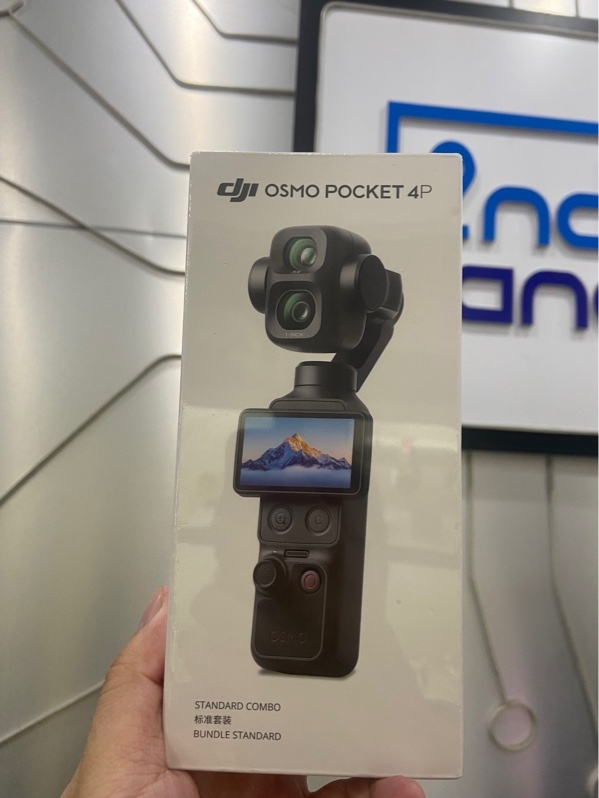 Máy quay DJI Osmo Pocket 4P Standard - Màu đen - Newseal