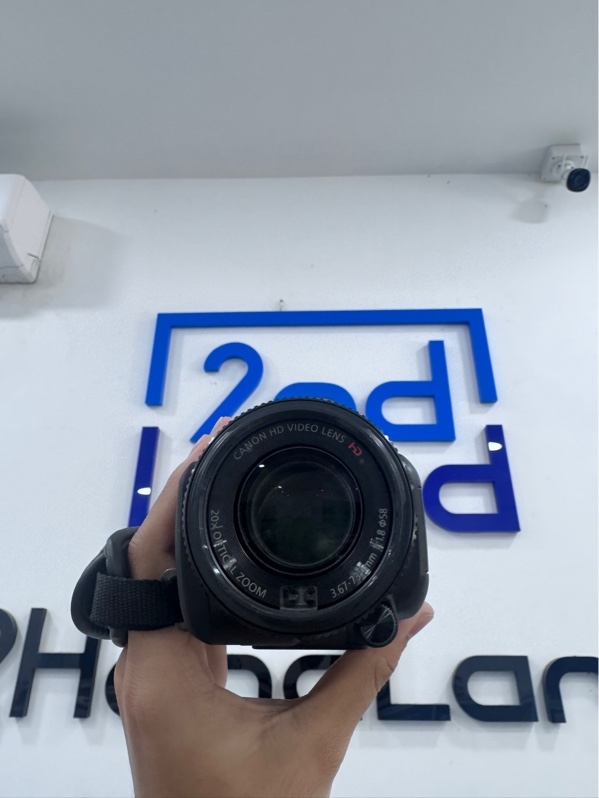 Máy quay phim Canon Vixia HF G30 - Màu đen - Ngoại hình 97% - Trầy xước - Kèm 1 pin, 1 thẻ nhớ 64Gb, 1 sạc