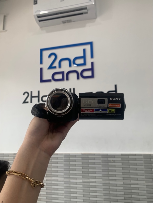 Máy quay phim Sony HDR-PJ10E - Màu đen - Ngoại hình: 97% - Lỏng cáp màn - Kèm sạc
