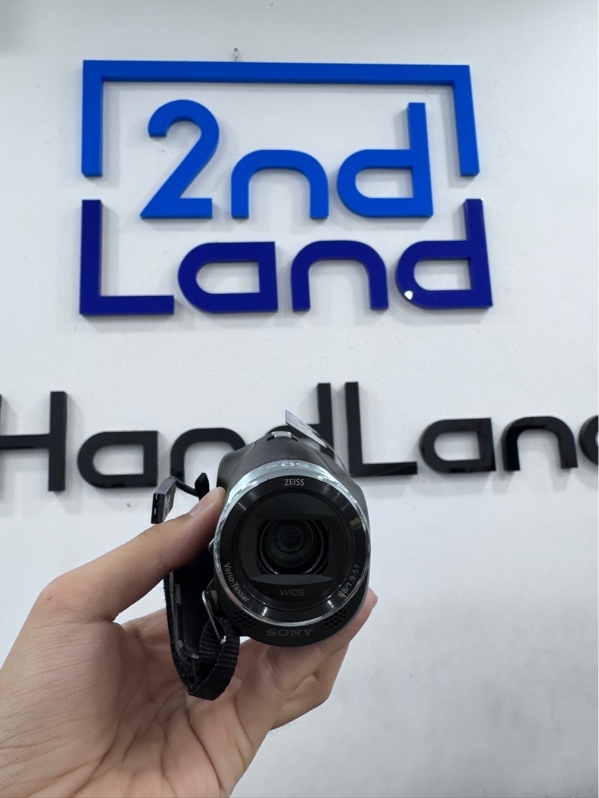 Máy quay Sony Handycam HDR-CX405 - Màu đen - Ngoại hình 97% - Lens mốc, trầy xước, màn rộp, ám vàng - Kèm box sạc