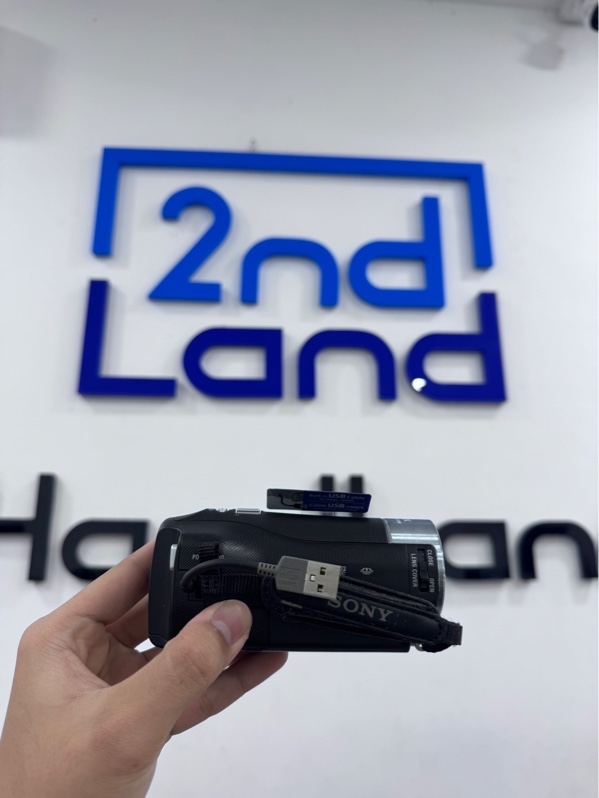 Máy quay Sony Handycam HDR-CX405 - Màu đen - Ngoại hình 97% - Lens mốc, trầy xước, màn rộp, ám vàng - Kèm box sạc