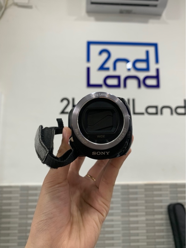 Máy quay Sony Handycam HDR-PJ380E - Màu đen - Ngoại hình: 97% - Lens bụi trong - Kèm 1 pin + sạc