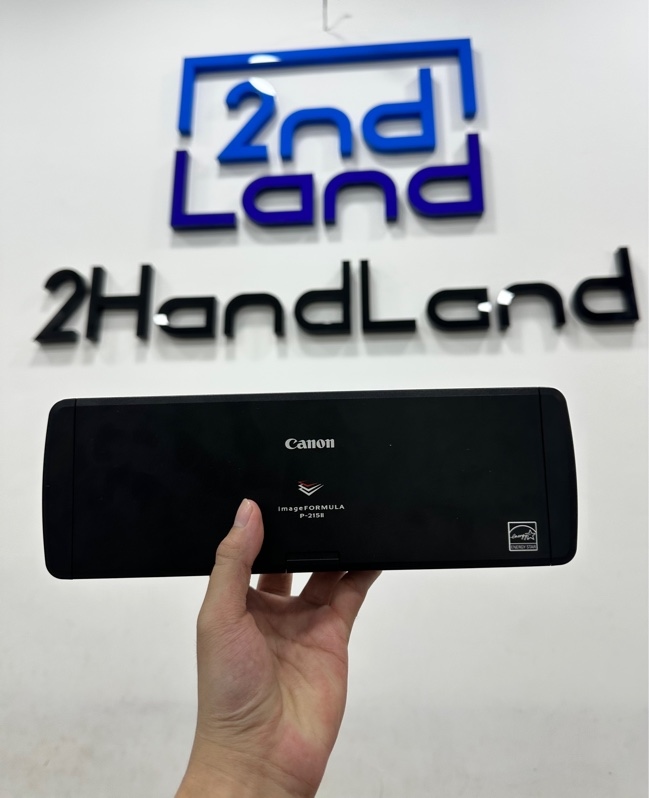 Máy Scan Canon P-215II - Màu đen - Ngoại hình 98% - Kèm box + 2 cáp kết nối