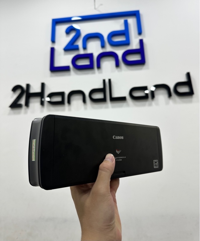 Máy Scan Canon P-215II - Màu đen - Ngoại hình 98% - Kèm box + 2 cáp kết nối