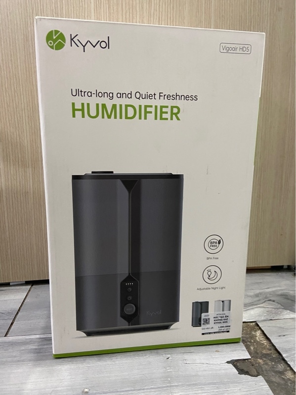 Máy tạo ẩm không khí - KYVOL Vigoair HD5 - Màu đen - Ngoại hình: 99% - FullBox