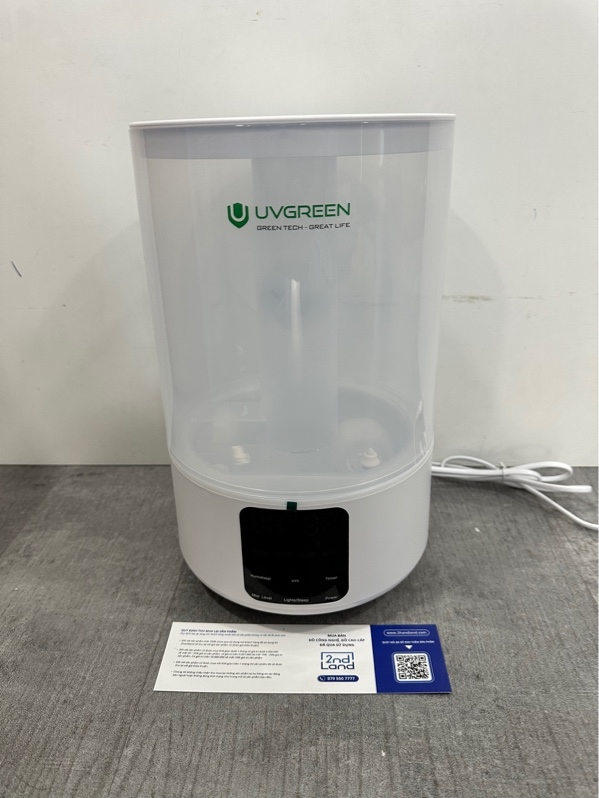 Máy Tạo Ẩm UVGREEN KH200-EW - Màu trắng - Ngoại hình 99% - Openbox