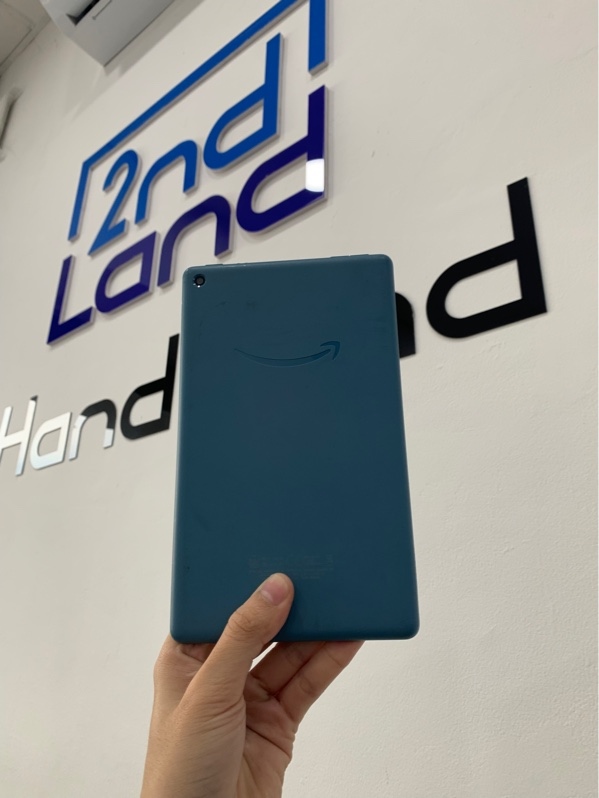 Máy tính bảng Amazon Kindle Fire HD 7 gen 9 - 16GB - Màu xanh - Ngoại hình: 97% - Màn ám viền vàng - Body