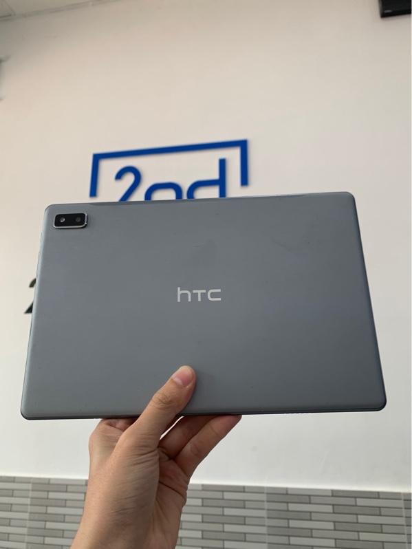 Máy tính bảng HTC A103 - Helio A22 - 4GB/64GB - 4G - Màu xám - Ngoại hình: 97% - Viền ám hồng - Body