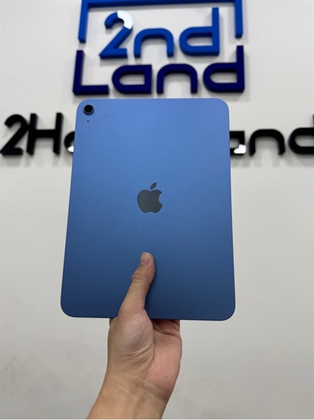 Máy tính bảng iPad A16 WiFi - ZA/A - 128GB - IOS 26.1 - Pin 100% (sạc 67 lần) - Màu xanh - Ngoại hình 98% - Kèm box