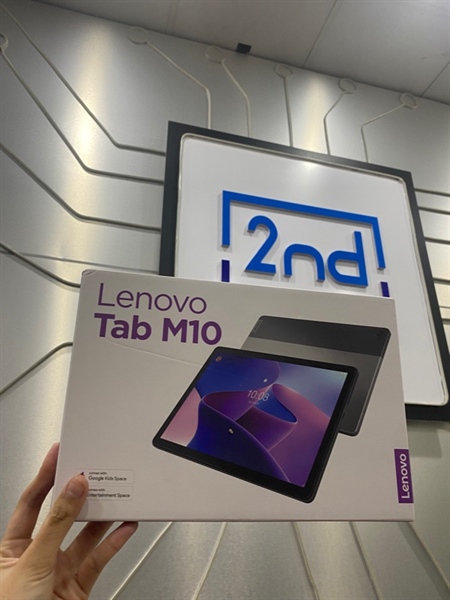 Máy tính bảng Lenovo Tab M10 Gen 3 - 3/32GB - Màu đen - Ngoại hình: 99% - FullBox - Kèm sạc