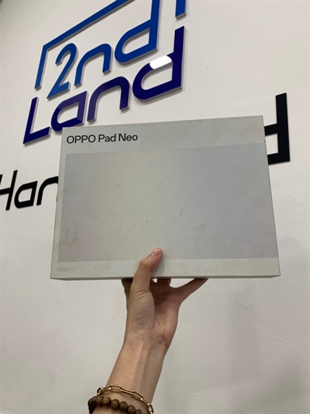 Máy tính bảng Oppo Neo Pad - Wifi - Helio G99 - 6/128GB - Màu xám - Ngoại hình: 96% - Màn ám xanh + trầy - Body, kèm sạc