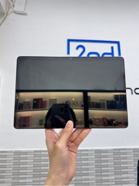 Máy tính bảng Samsung Galaxy Tab 9+ 5G - Snap 695 - 4/64GB - Màu đen - Ngoại hình: 98% - Màn ám hồng nặng, cong sườn, trầy lưng - Body 2