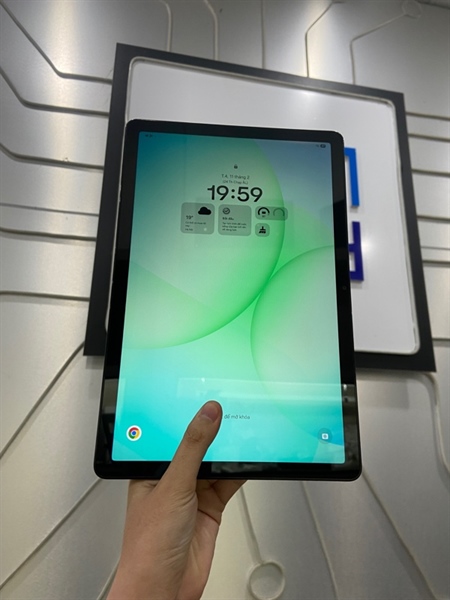 Máy Tính Bảng Samsung Galaxy Tab A11+ - Bản Wifi - Ram 6/128GB - Màu xám - Ngoại hình: 98% - Kèm Box + cáp 2