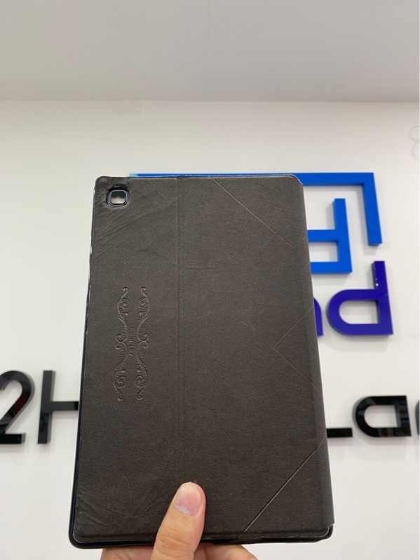 Máy tính bảng Samsung Galaxy Tab A7 - Snapdragon 662 - Ram 3/64GB - Màu đen - Ngoại hình: 97% - Màn ám hồng, xước cấn móp sườn, lưng - Body
