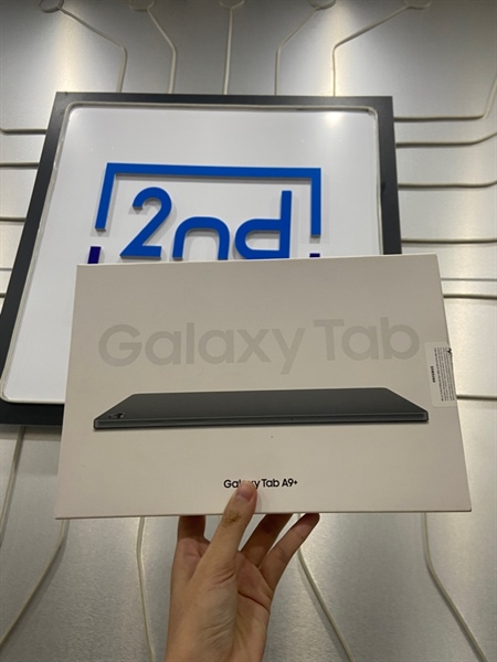 Máy tính bảng Samsung Galaxy Tab A9+ - Ram 4/64GB - Bản Wifi - Màu đen - Ngoại hình: 98% - FullBox