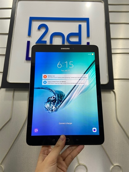 Máy tính bảng Samsung Galaxy Tab S2 - Ram 3/32GB - Không có tiếng việt - Màu đen - Ngoại hình: 97% - Body 2
