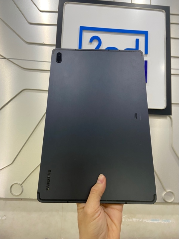 Máy tính bảng Samsung Galaxy Tab S7 FE - Ram 4/64GB - Màu xanh - Ngoại hình: 97% - phản quang - Body