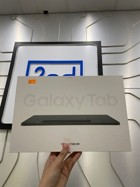 Máy tính bảng Samsung Galaxy Tab S9+ - Snapdragon 8 Gen 2 - 120HZ - Ram 12/256GB - Pin tốt - Màu đen - Ngoại hình: 98% - FullBox + pencil - Còn bảo hành Hoàng Hà 02/2026