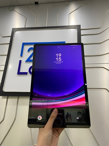 Máy tính bảng Samsung Galaxy Tab S9+ - Snapdragon 8 Gen 2 - 120HZ - Ram 12/256GB - Pin tốt - Màu đen - Ngoại hình: 98% - FullBox + pencil - Còn bảo hành Hoàng Hà 02/2026 3