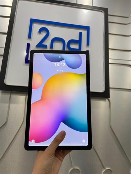 Máy tính bảng Samsung Tab S6 Lite - Ram 4GB 64GB - Màu đen - Ngoại hình: 97% - màn 1 chấm phản quang, ám hồng - Body 2