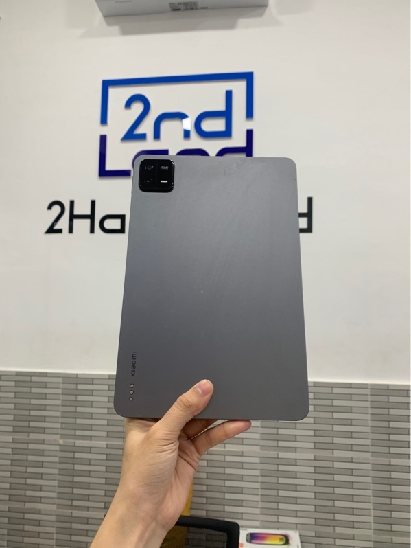Máy tính bảng Xiaomi pad 6 pro - Snapdragon 8 plus gen 1 - Ram 8gb/128gb - Nội địa - Màu xám - Ngoại hình: 98% - Box