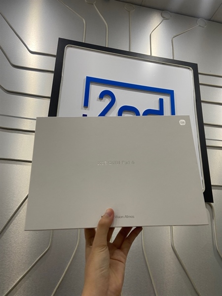 Máy tính bảng Xiaomi Pad 6 - Ram 6/128GB - Tám nhân mạnh nhất - Màu trắng - Ngoại hình: 97% - FullBox