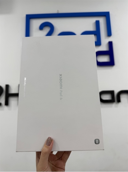 Máy tính bảng Xiaomi Pad 6 - Snap 870 - 6/128GB - Màu xám - Ngoại hình 98% - Màn xanh viền nhẹ - FullBox - Còn bảo hành cellphones: tháng 02/2026