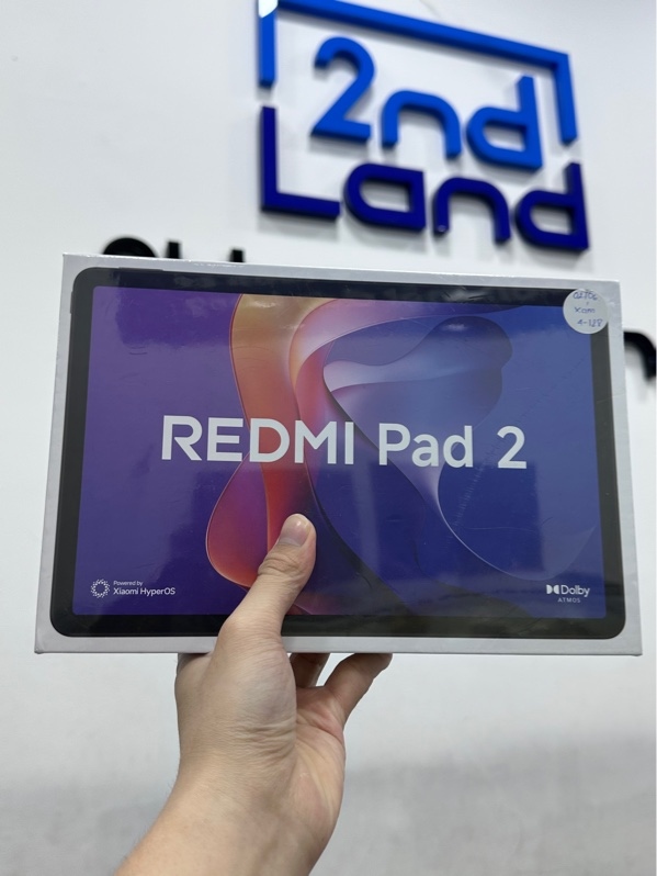 Máy tính bảng Xiaomi Redmi Pad 2 WiFi - Ram 4GB/128GB - Màu xám - Newseal ( Hàng mới chưa qua sử dụng )