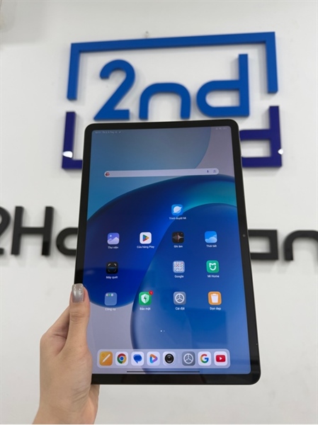 Máy tính bảng Xiaomi Redmi Pad Pro - Snap 7 Gen 2 - 8/256GB - Wifi - Màu xám - Ngoại hình 97% - Màn ám xanh , sườn cong , lưng trầy , viền trầy - Kèm sạc linh kiện , bàn phím 2