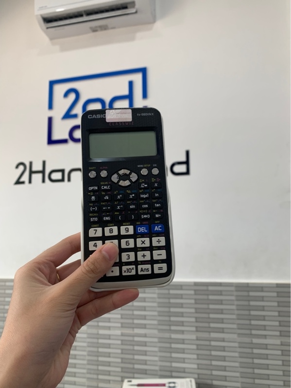 Máy tính cầm tay Casio fx-580vn x - Màu trắng - Ngoại hình: 98% - Body
