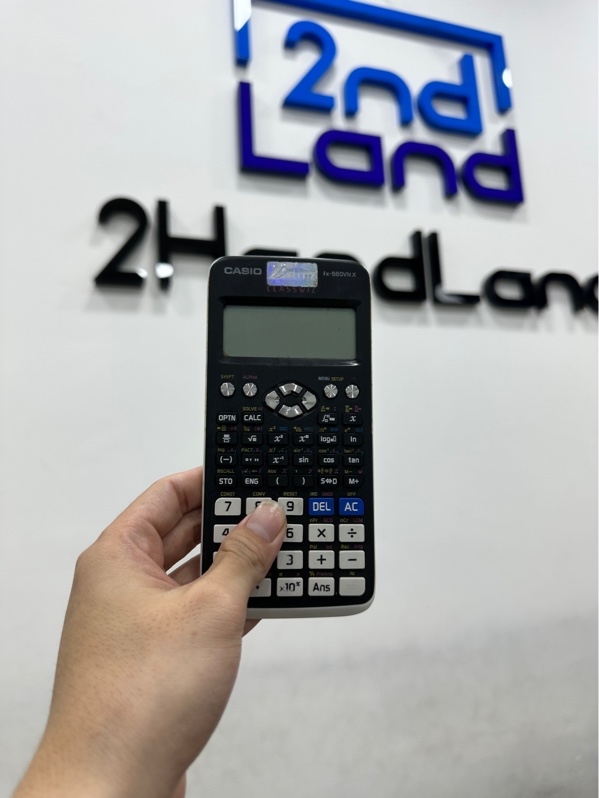 Máy tính Casio fx-580VN X - Màu đen trắng - Ngoại hình xấu - Trầy xướt, mờ phím nhẹ - Body