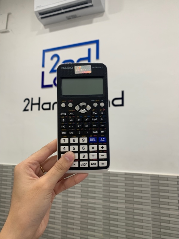 Máy tính Casio FX-580VNX - Màu trắng đen - Ngoại hình: 97% - Không nắp - Body