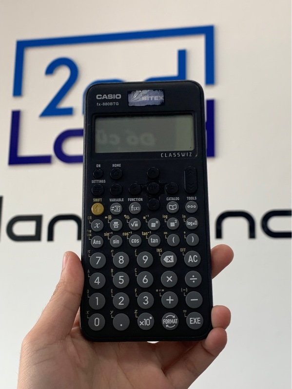 Máy tính Casio fx-880BTG classwiz - Màu đen - Ngoại hình: 97% - Body